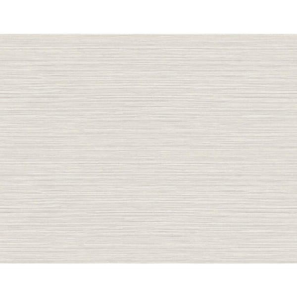 Seabrook Designs Willow Grasscloth Light Greige Vinyl Strippable Roll (Covers 60.75 sq. ft.)