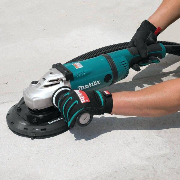 makita angle grinder vacuum attachment