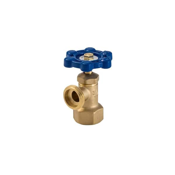 3/4 in. x 3/4 in. FIP x MHT Brass Boiler Drain Valve