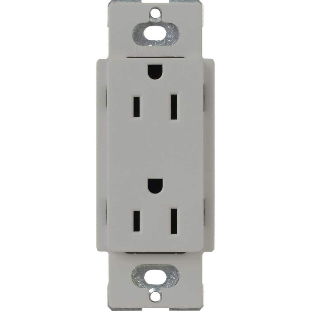 Claro Tamper-Resistant Duplex Receptacle, 15-Amp, Gray (CARS-15-TR-GR) price history on PriceWatchPro