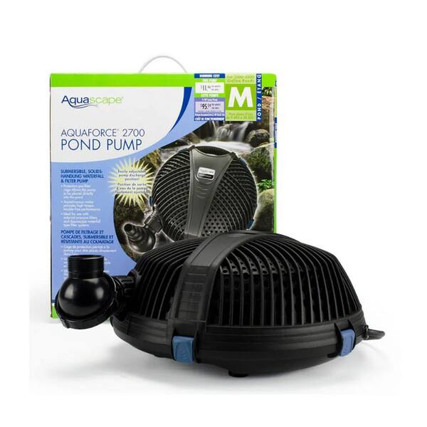 Aquascape Solids Handling Pond Pump, Easy Maintenance, Cage Allows Pump