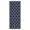TrafficMaster Trellis Navy 3 ft. x 4 ft. Non-Slip Indoor Area Rug