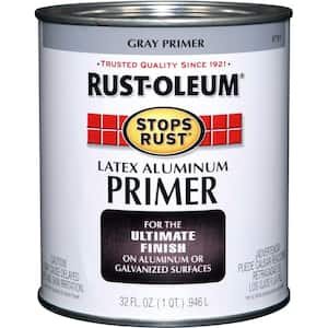 1 qt. Flat Gray Latex Aluminum Primer (2-Pack)