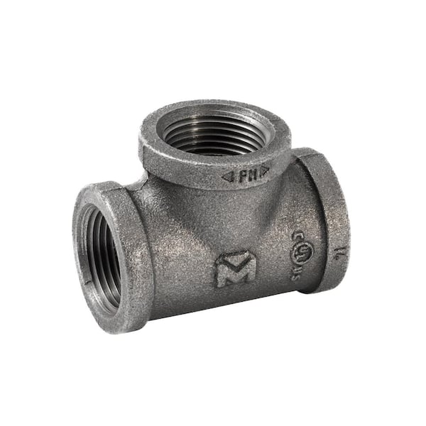 Southland 1 in. Black Malleable Iron FIP x FIP x FIP Tee Fitting