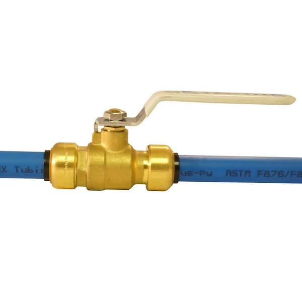 Tectite 1/2 in. Brass Push-to-Connect Check Valve FSBCV12 - The Home Depot