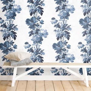 Vintage Floral Stripe Peel and Stick Wallpaper (Covers 28.29 sq. ft.)