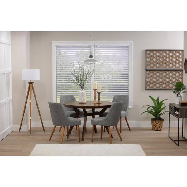 Hampton Bay White Cordless Room Darkening Vinyl Mini Blinds with 1 in.  Slats-39 in. W x 72 in. L (Actual Size 38.5 in. W x 72 in. L)  10793478353187 - The Home Depot