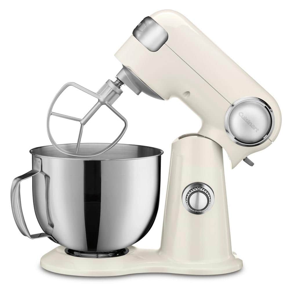 Cuisinart Precision Master Qt. 12-Speed Coconut Cream Stand with Attachments SM-50CRM - The Home