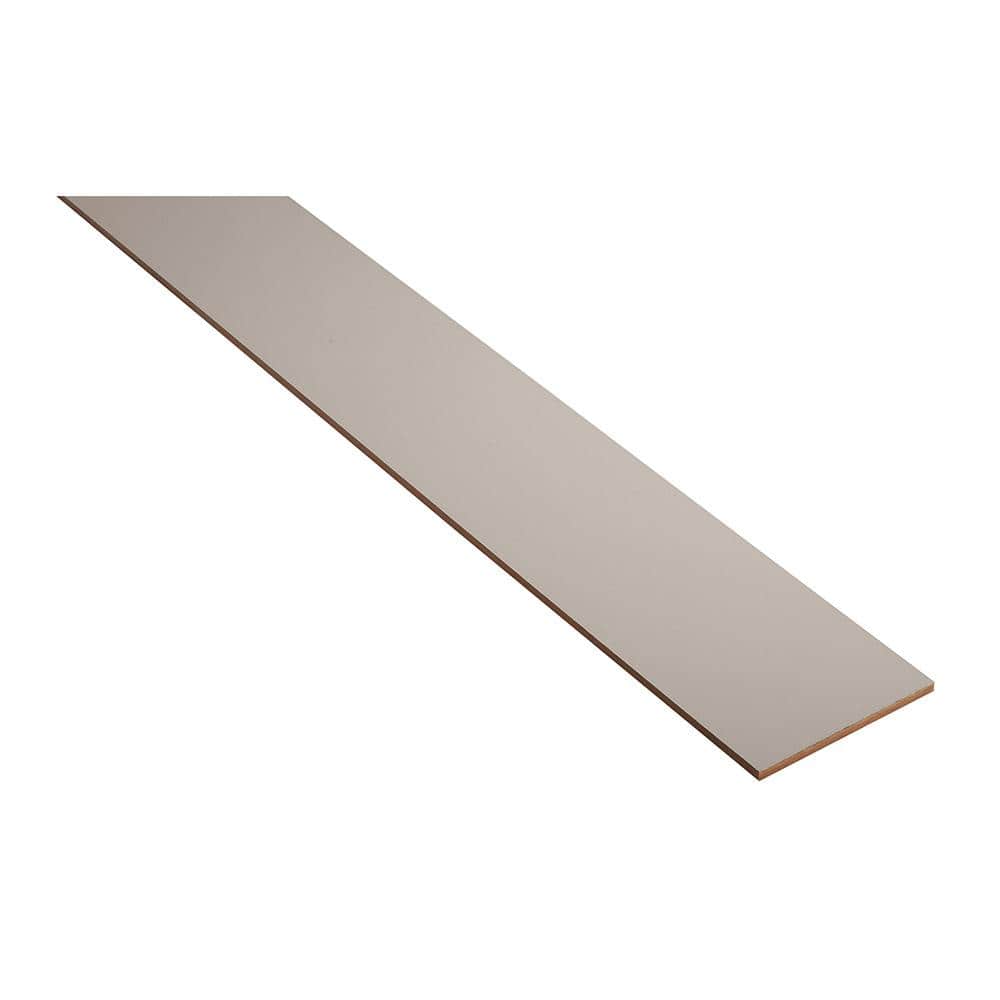 Hampton Bay Westfield 96 in. W x 0.25 in. D x 4 in. H Toe Kick in Dusk Gray F12TOEKICK8 The