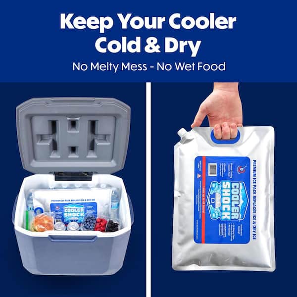 Ubuy Cooler Shock Reusable Ice Packs Best Cool Packs Premium