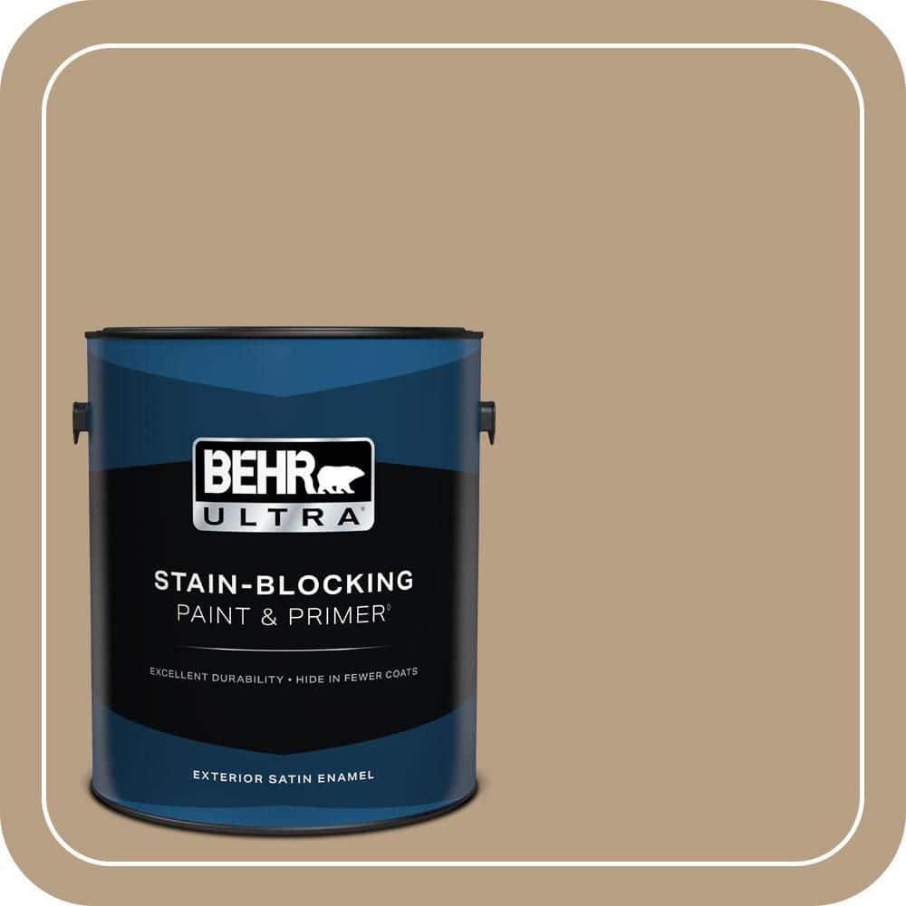 1 gal. Home Decorators Collection #HDC-AC-12 Craft Brown Satin Enamel Exterior Paint & Primer price history on PriceWatchPro