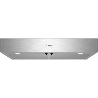 300 Series 36 in. Ducted Under Cabinet Range Hood with Lights in Stainless Steel