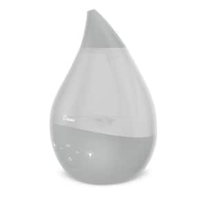 1 Gal. Top Fill Drop Cool Mist Humidifier with Sound Machine for Medium to Large Rooms up to 500 sq. ft. - Grey