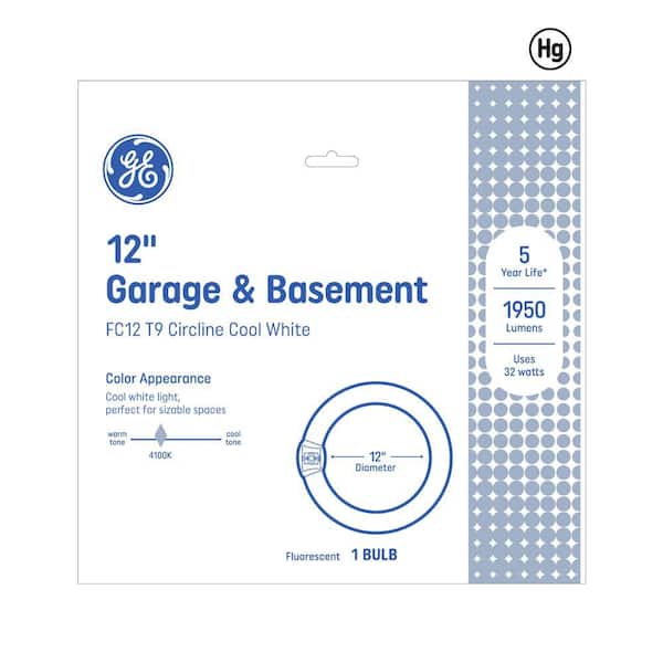 32-Watt Equivalent T9 Non Dimmable Cool White Bulb 6-Pack