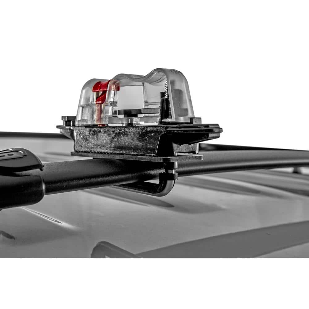 Black 11 cu. ft. ABS Plastic Roof-Mount Cargo Box