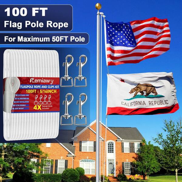 Golberg Solid Braid Polypropylene Rope - Made In USA - View #3