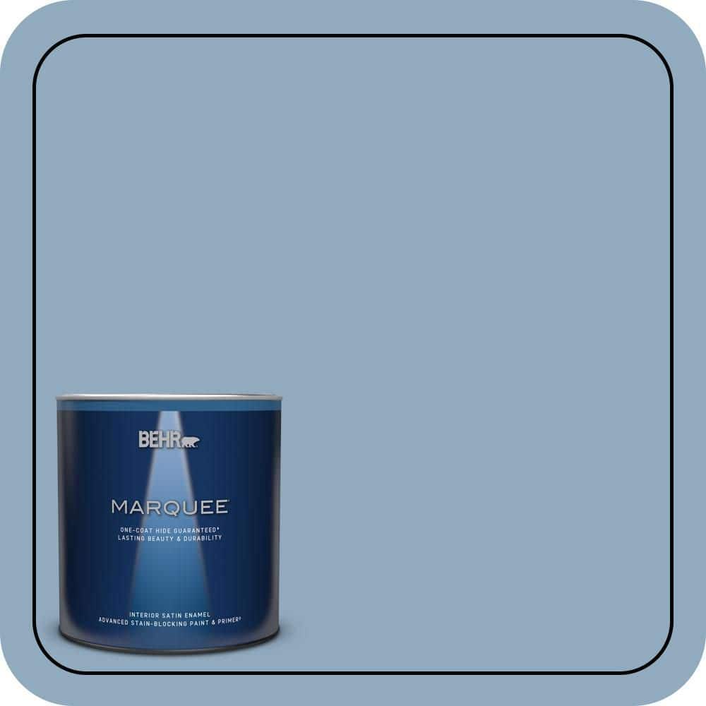 1 qt. #BIC-10 Cotton Denim Satin Enamel Interior Paint & Primer price history on PriceWatchPro