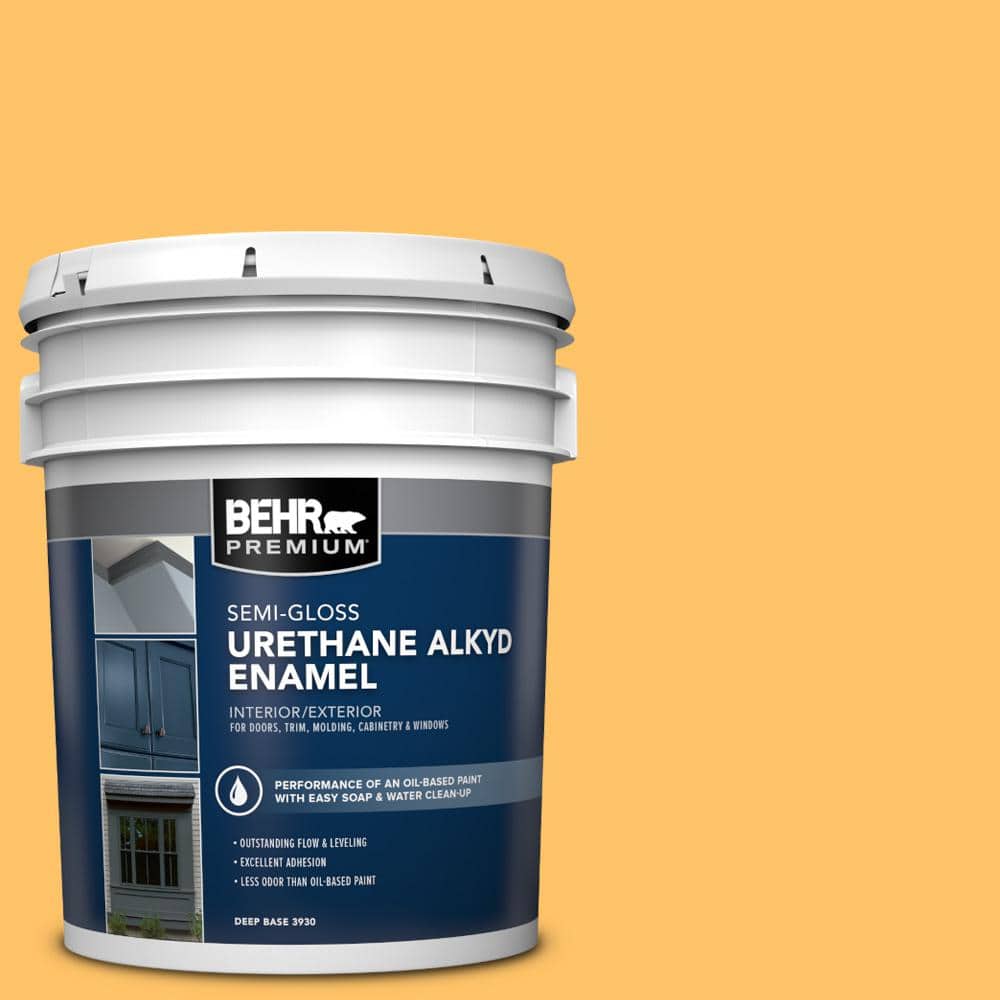 5 gal. #PPU6-06 Honey Locust Urethane Alkyd Semi-Gloss Enamel Interior/Exterior Paint price history on PriceWatchPro
