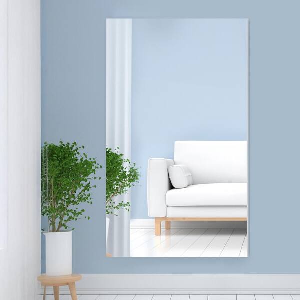 Glassless mirror, free-standing, double panel, 24 Glassless mirror, free-standing, double panel, 24