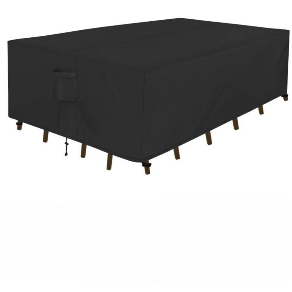 Rectangular Patio Furniture Cover Waterproof UV Protection Outdoor Table A