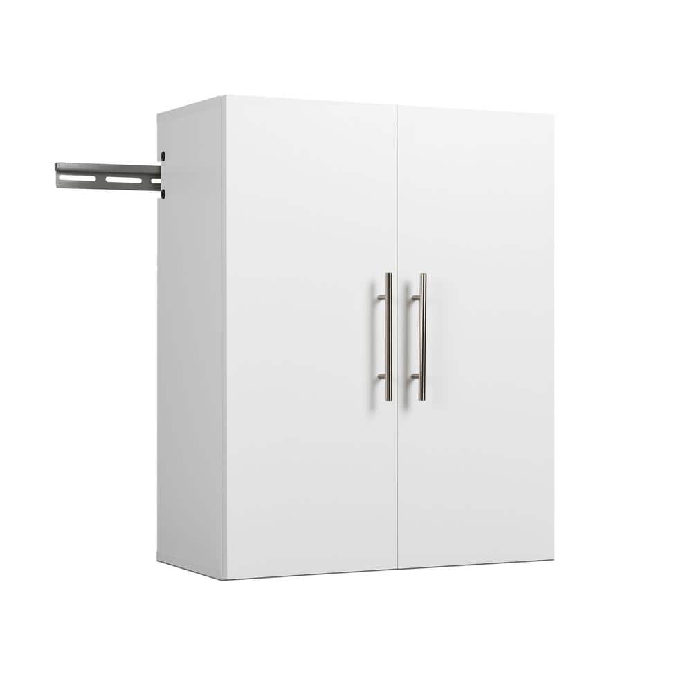 HangUps Engineered Wood 1-Shelf Wall Mounted Garage Cabinet in White (24 in. W x 30 in. H x 12. in D) price history on PriceWatchPro