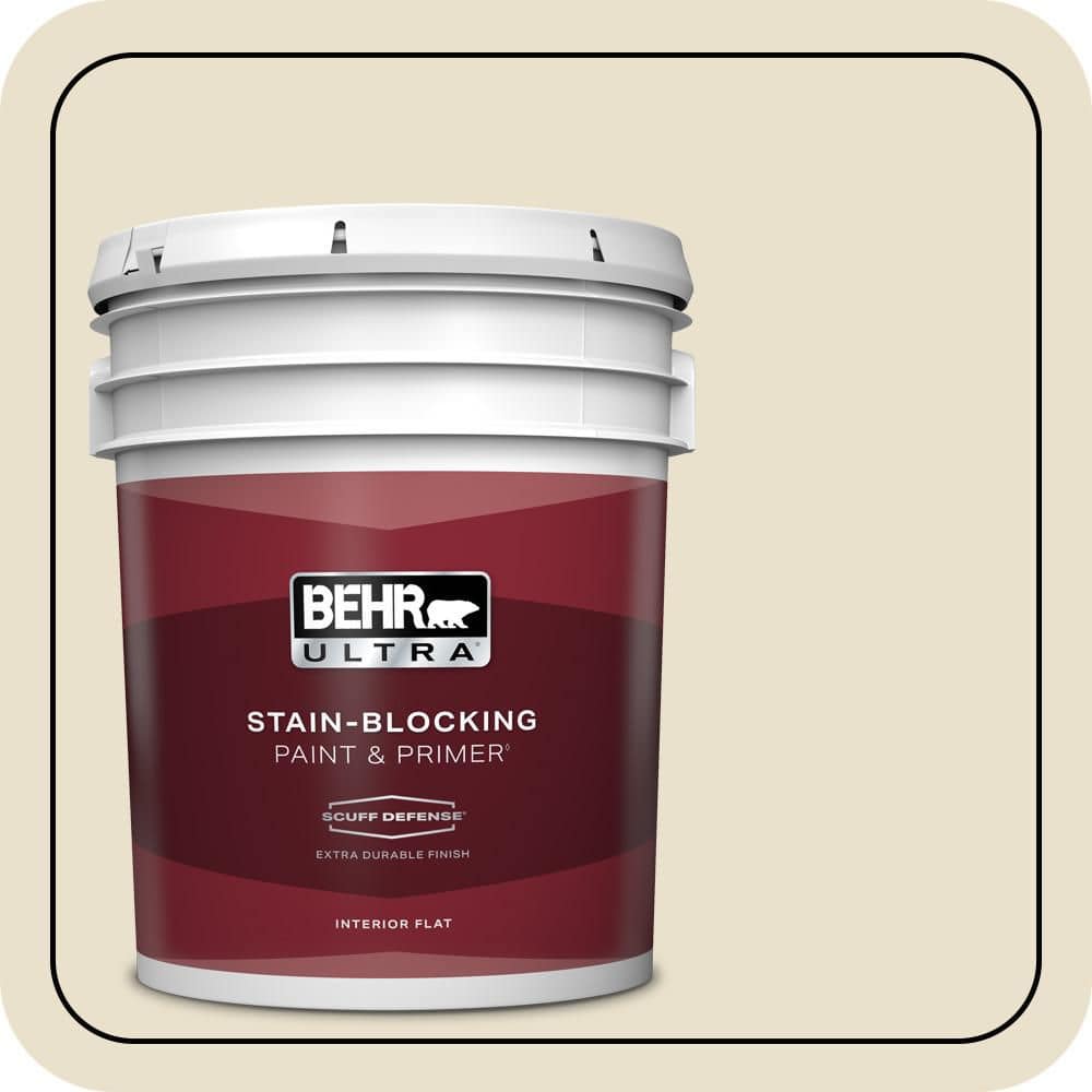 5 gal. #PPU8-14 Silky Bamboo Extra Durable Flat Interior Paint & Primer price history on PriceWatchPro