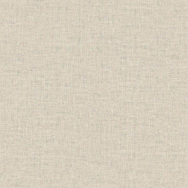 Paulette Neutral Linen Texture Wallpaper