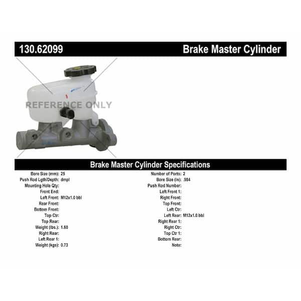 Centric Parts Brake Master Cylinder