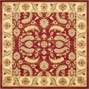 Voyage Hickory Red 10' 0 x 10' 0 Square Rug