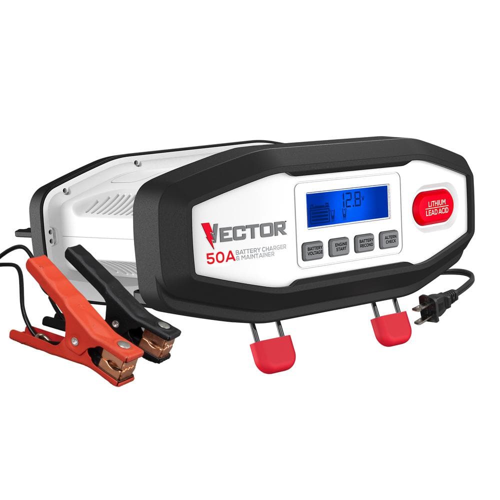 VECTOR 50 Amp Battery Charger/Maintainer VECBC50 - The Home Depot