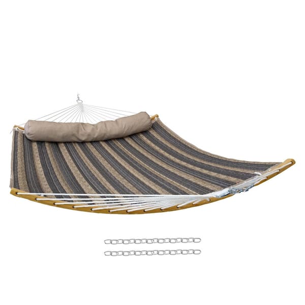 Quilted Hammock with Curved Spreader Bar-Mountainside