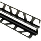 Dilex-EKE Bright White 3/8 in. x 8 ft. 2-1/2 in. PVC Corner Movement Joint Tile Edging Trim