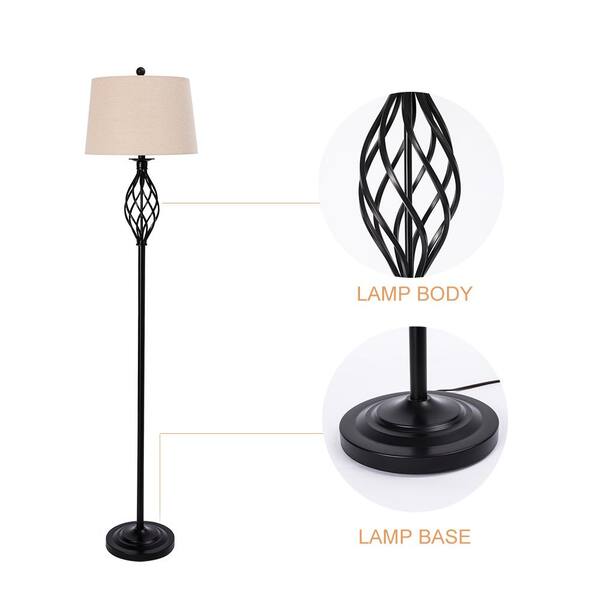 mini sun floor lamp