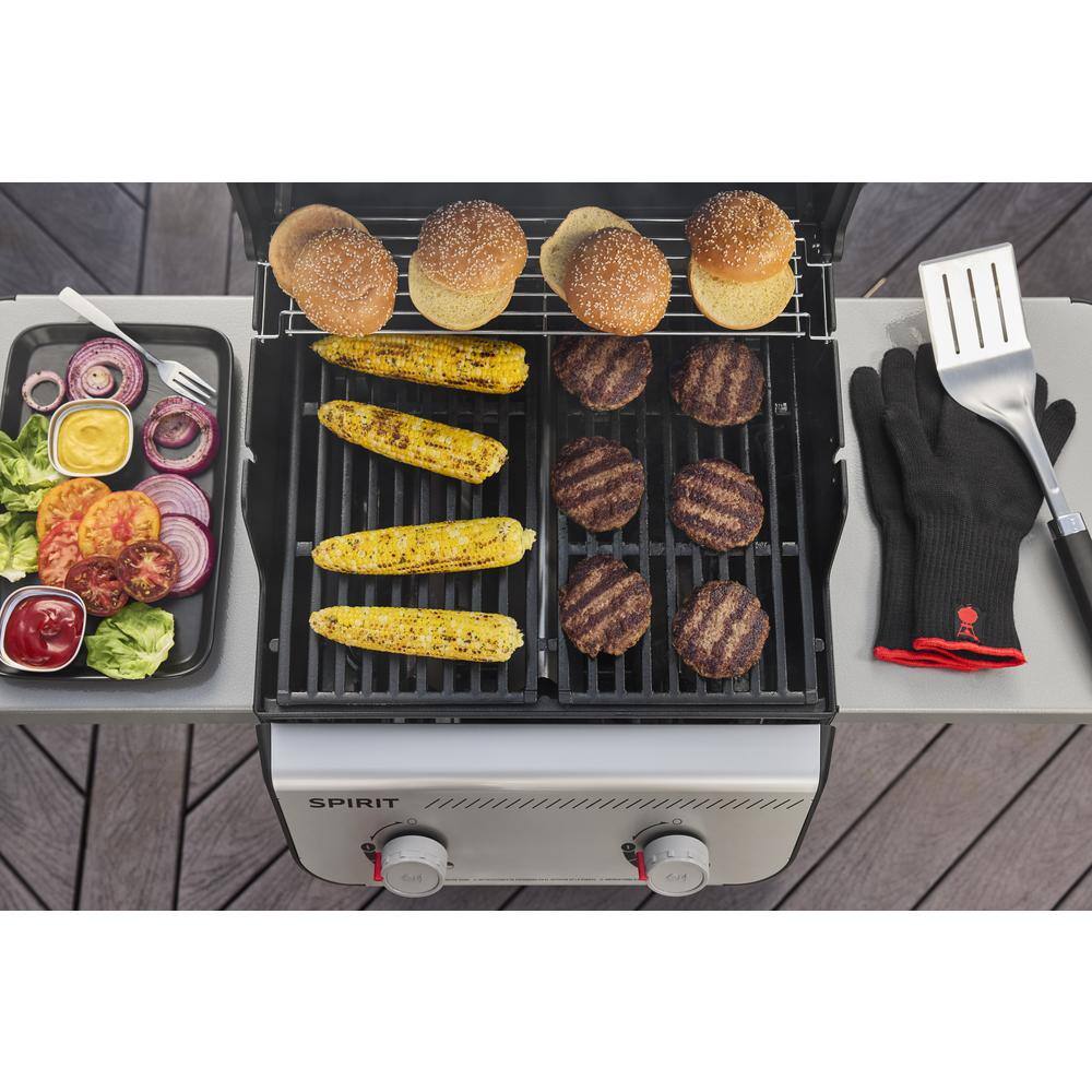 Weber Spirit E-310 3-Burner Liquid Propane Gas Grill in Black with Snap-Jet Ignition 1500788