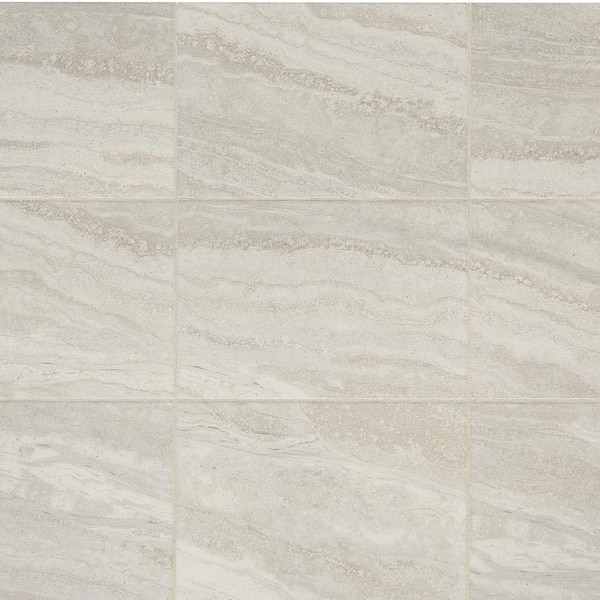 Daltile Hamilton Linear Gray 10 in. x 14 in. Ceramic Wall Tile (14.25 sq. ft. / case)