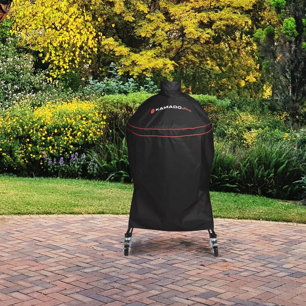 Kamado Joe Black Heavy Duty Polyester Grill Cover