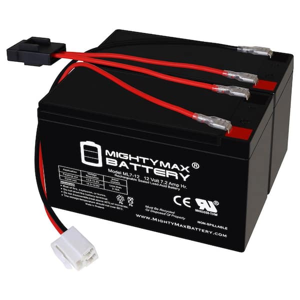 12-Volt 7Ah SLA Replacement Battery Compatible With GoKart Razor Ground Force