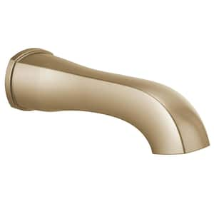 Stryke Non-Diverter Tub Spout in Champagne Bronze