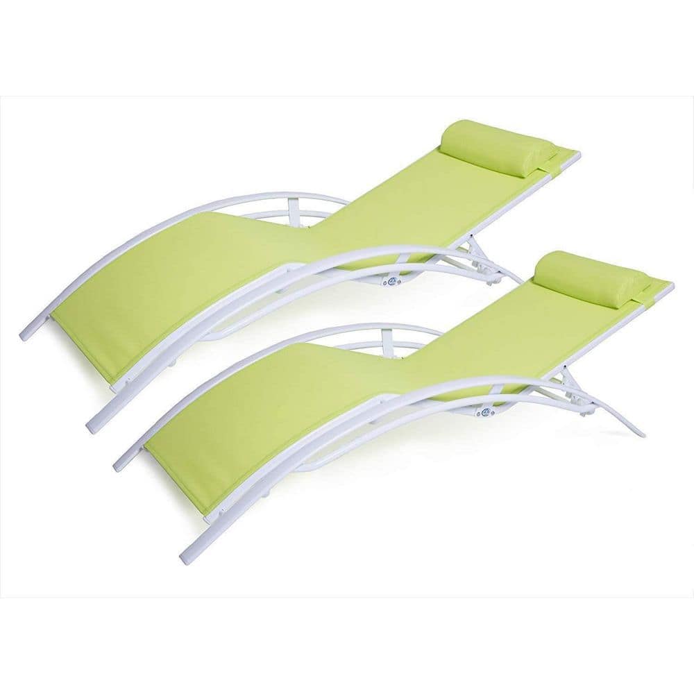 KOZYARD KozyLounge Aluminum Elegant Outdoor Patio Reclining Adjustable