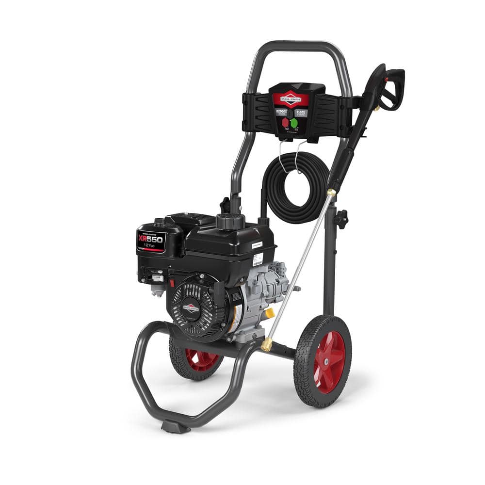 Briggs & Stratton 2200 Max PSI 2.0 Max GPM Cold Water Gas Pressure Washer with B and S XR550 Engine -  020831