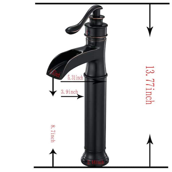 Royale LS5415RL One-Handle 1-Hole Bathroom Faucet with Deck