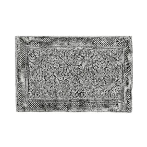 Better Trends Stonewash Charcoal 2 ft. x 3 ft. Soft Durable Utility Cotton Indoor Area Rug