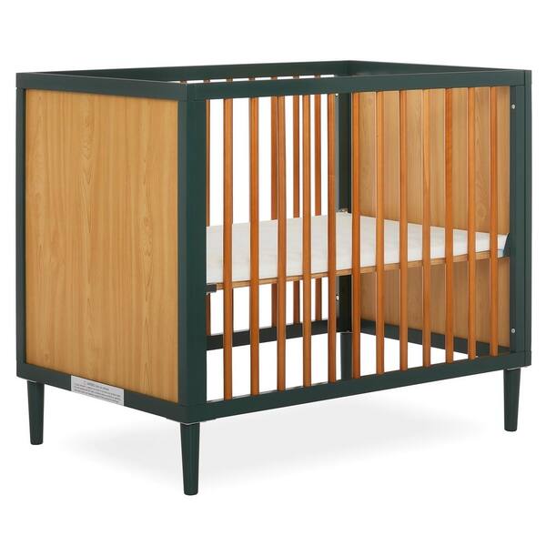 mid century mini crib