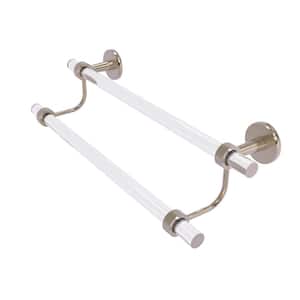 Clearview 24 in. Double Towel Bar in Antique Pewter