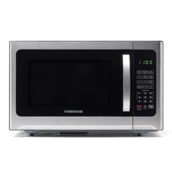 FM12SSG Professional 1.2 cu. ft. Stainless Steel Countertop Microwave and Grill Oven, 1100 Watt