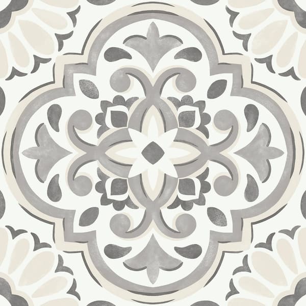 Take Home Sample Massimo Grey 6 in. W x 6 in. L Residential Vinyl Tile Flooring