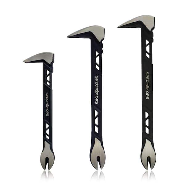8", 10" and 11" Nail Puller Cats Paw Pry Bar, High-Carbon Steel