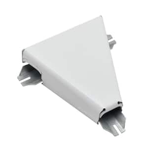 Wiremold 700 Series Metal Surface Raceway T-Fitting, White