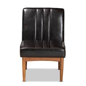 Daymond Dark Brown and Walnut Brown Dining Chair