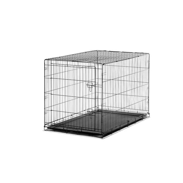 Carlson Pet Products Carlson Secure and Foldable Single Door Wire Dog Crate - Extra Large